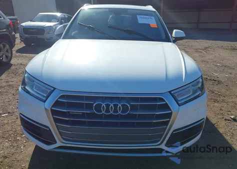 2018 Audi Q5 2.0T Premium/2.0T Tech Premium from USA, damaged, VIN WA1ANAFY4J2179653